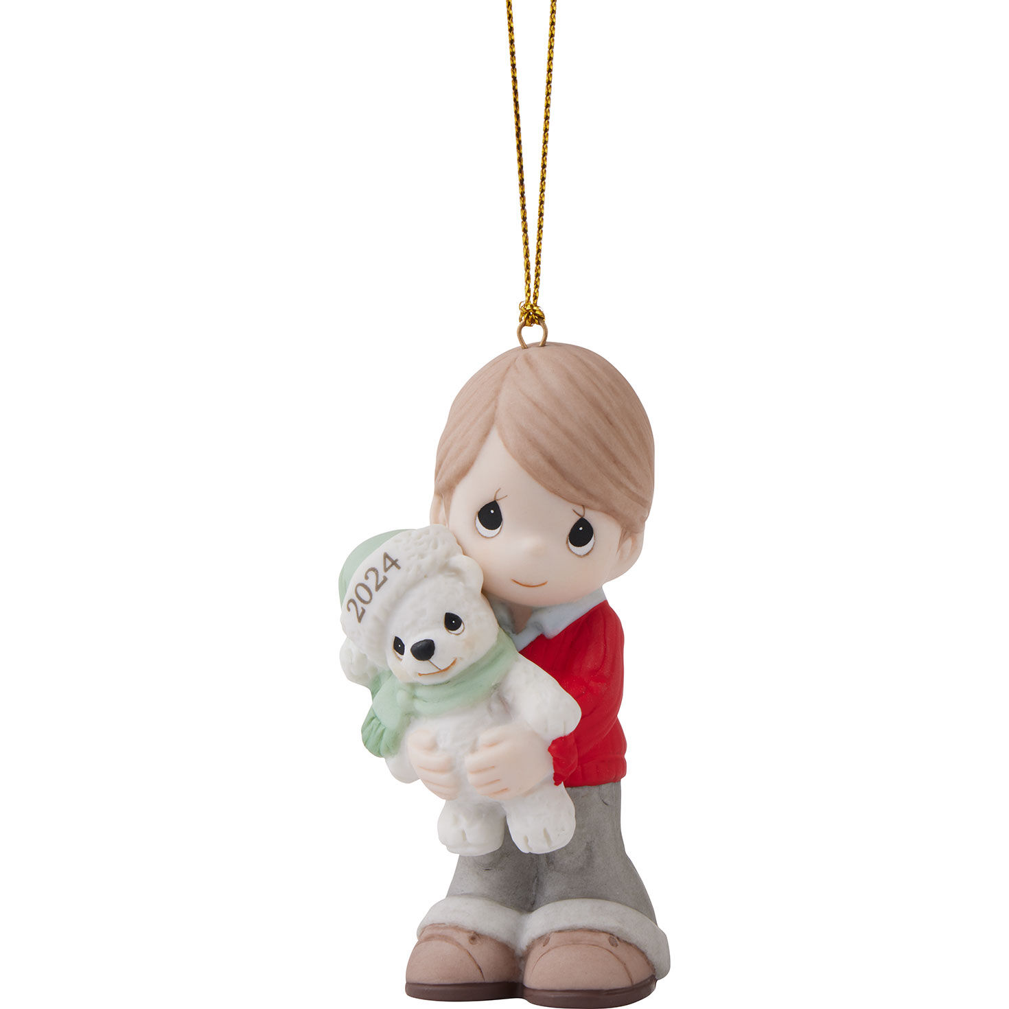 Precious Moments Have Yourself a Merry Little Christmas 2024 Dated Boy Ornament, 3.4"