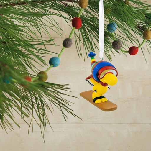 Peanuts® Woodstock Skiing Hallmark Ornament, 