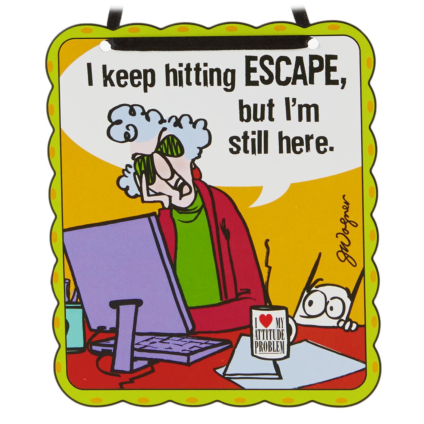 escape maxine ornament gift ornaments hallmark