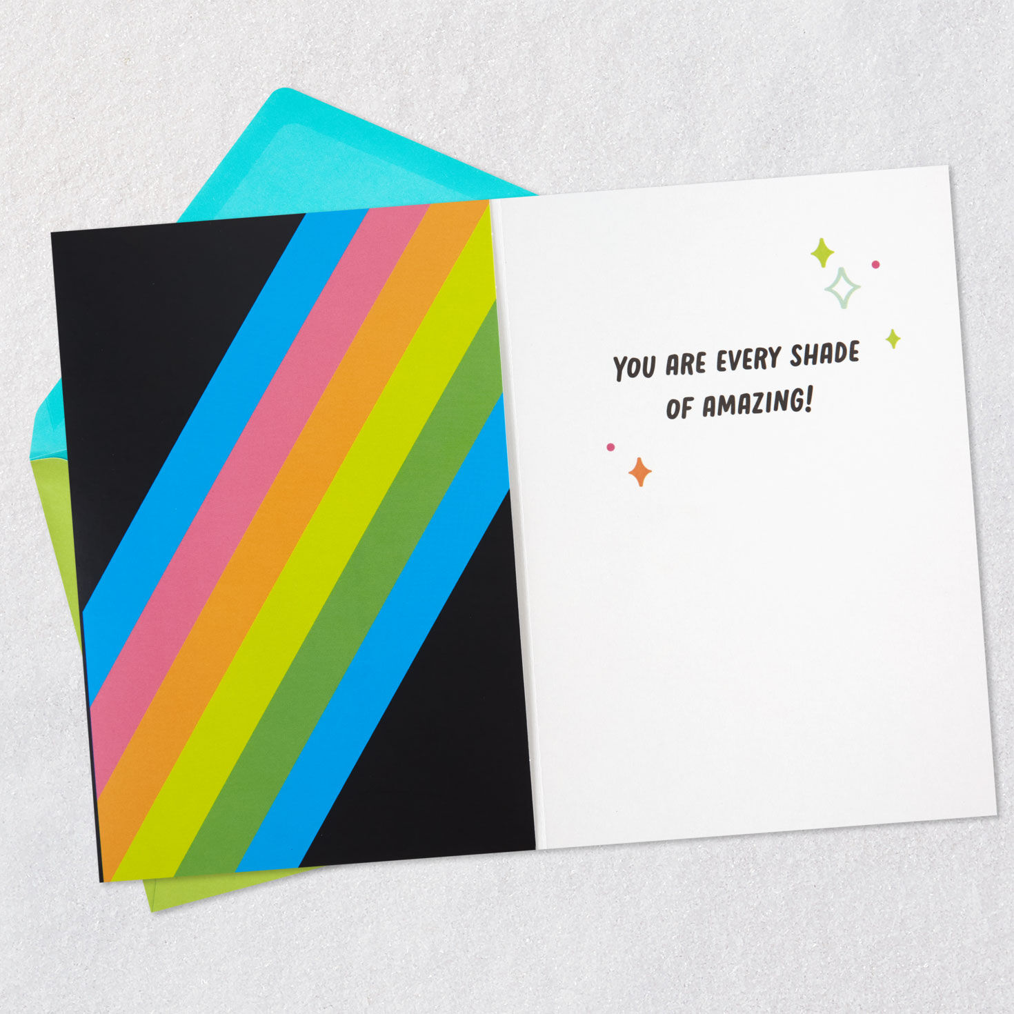 Smiley Face 11th Birthday Card With Stickers Open card with envelope image number 4