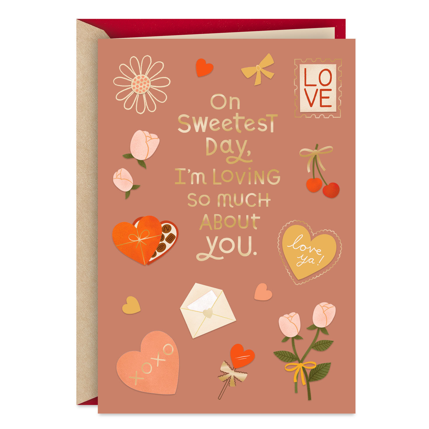 I Love So Much About You Romantic Sweetest Day Card