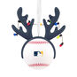 Brewers Reindeer Baseball Christmas Ornament back image number 6