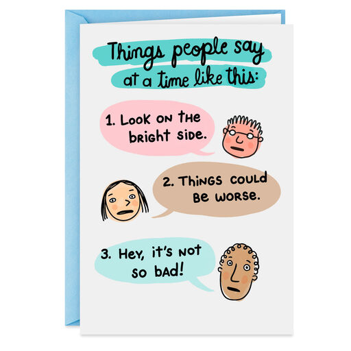 Shut Up Funny Get Well Card, 