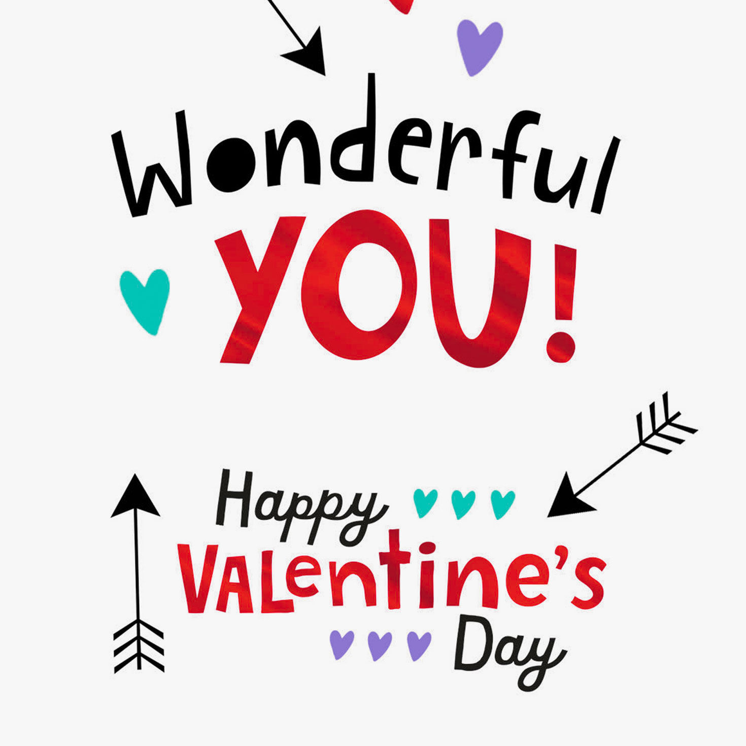 Hearts and Arrows Valentine's Day Card for Son or Daughter Sentiment image number 2