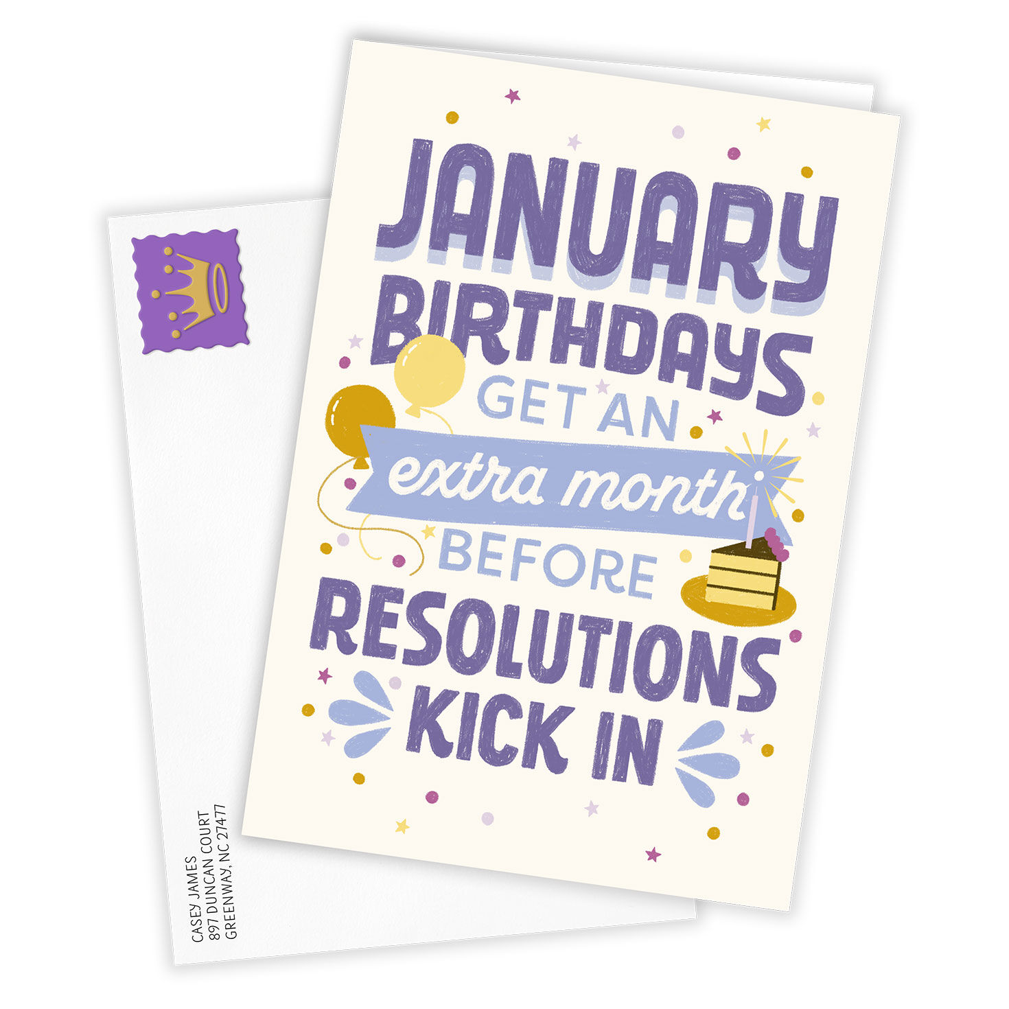 Celebrate Before January Resolutions Custom Birthday Card for only USD 4.99 | Hallmark