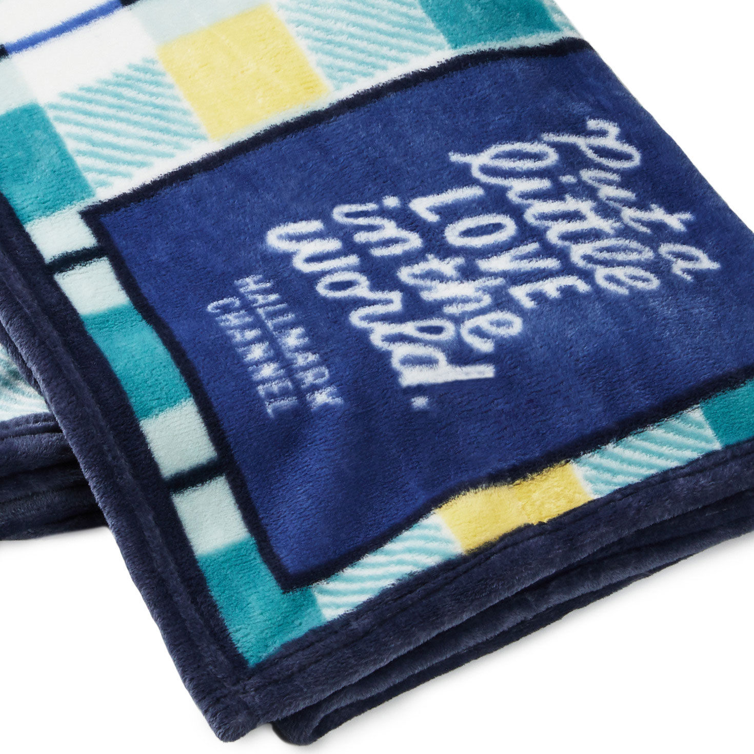 Hallmark Channel Put Love in the World Blanket 50x60 Pillows Blankets Hallmark