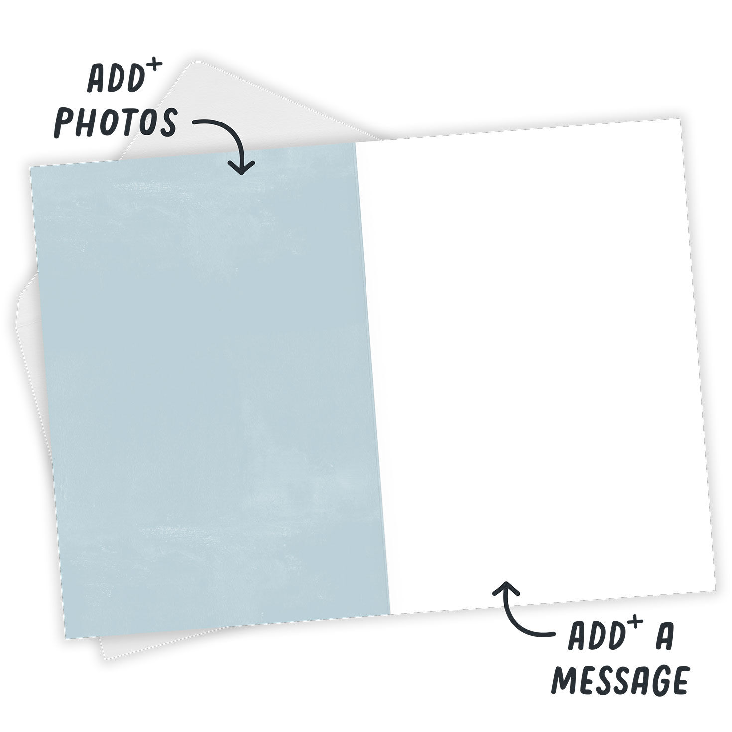 Personalized Blessed White Frame Photo Card  image number 4