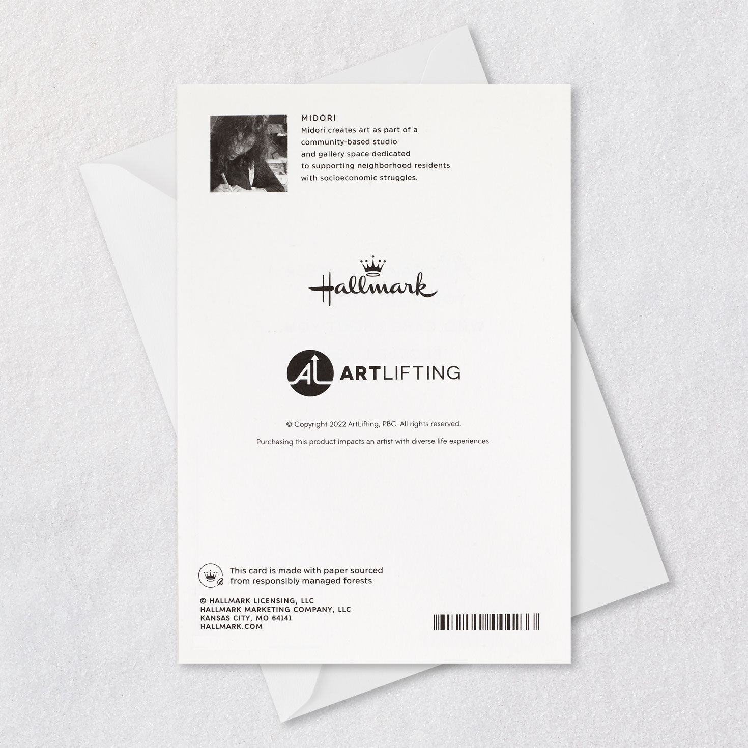 ArtLifting You Are Loved Encouragement Card, , large image number 8