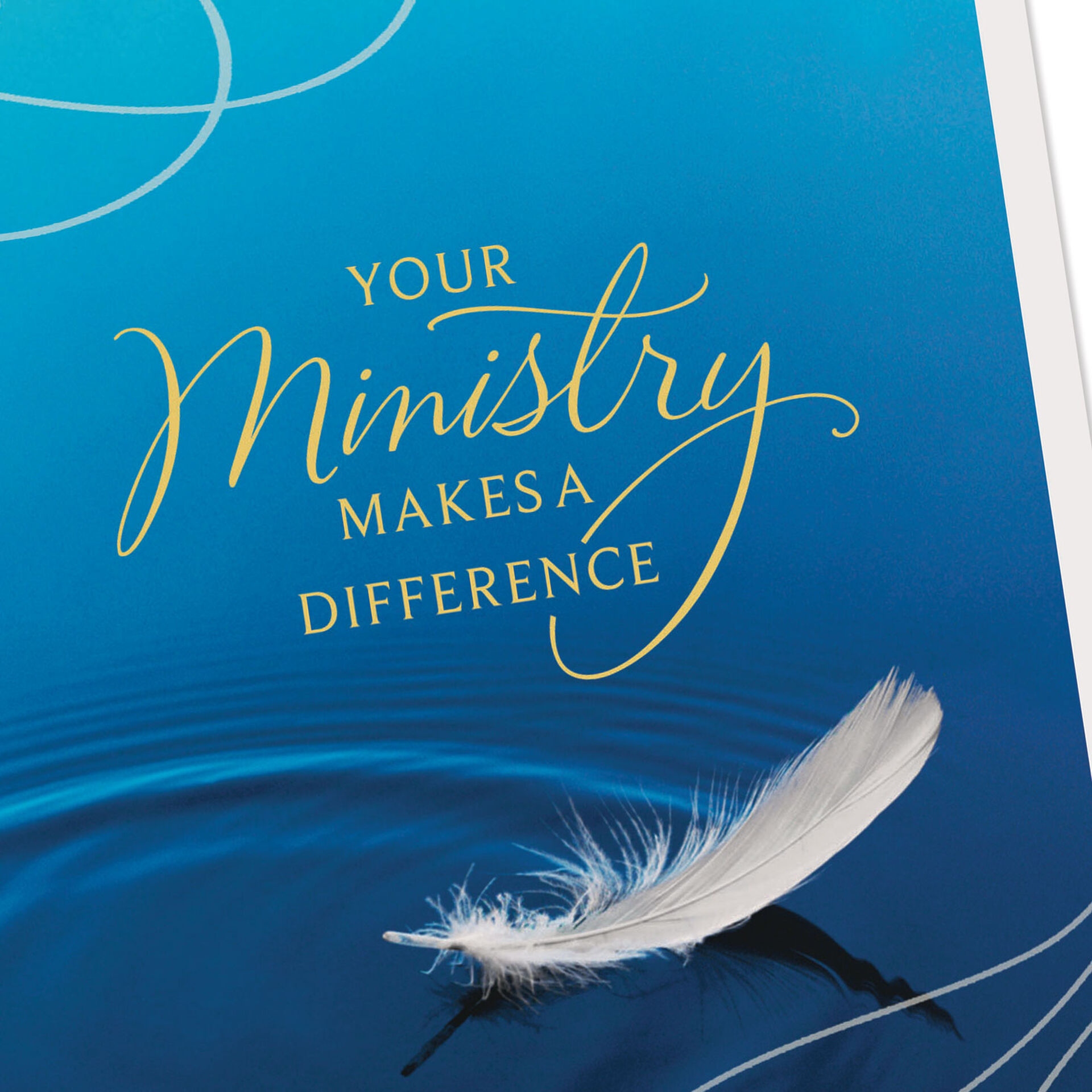 Bless Your Ministry Religious Clergy Appreciation Card - Greeting Cards