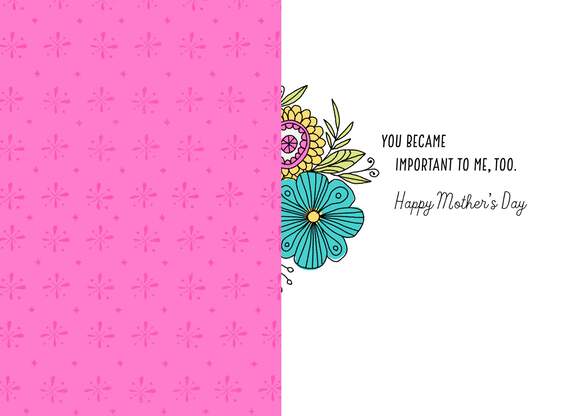 You're Important, Mother’s Day Card for Stepmom, , large image number 2