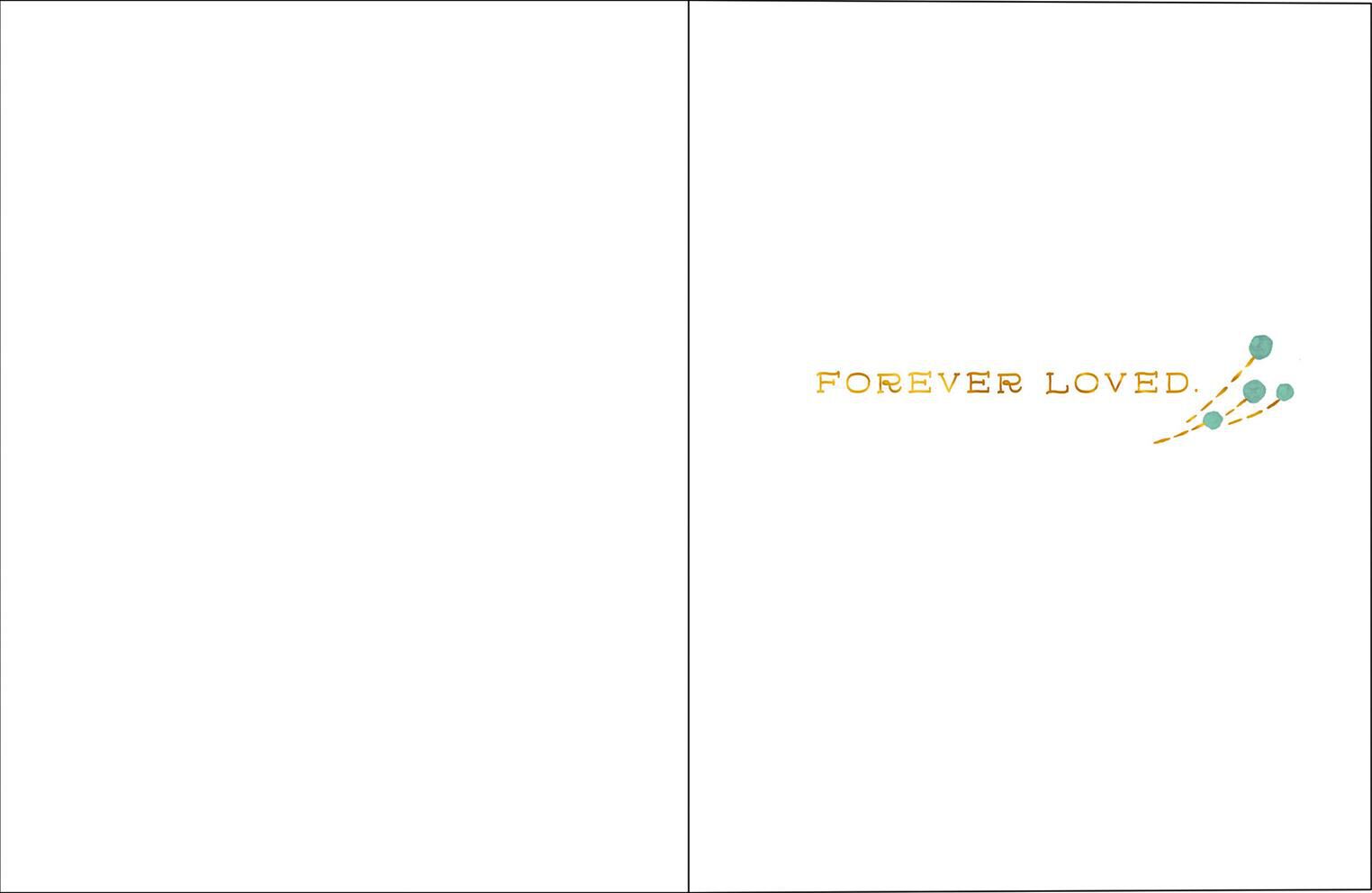 Forever Loved Sympathy Card