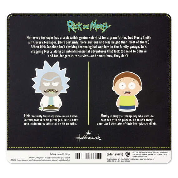 itty bittys® Rick and Morty Plush, Set of 2, , large image number 6