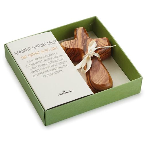 Comfort Holy Land Wood Cross, 