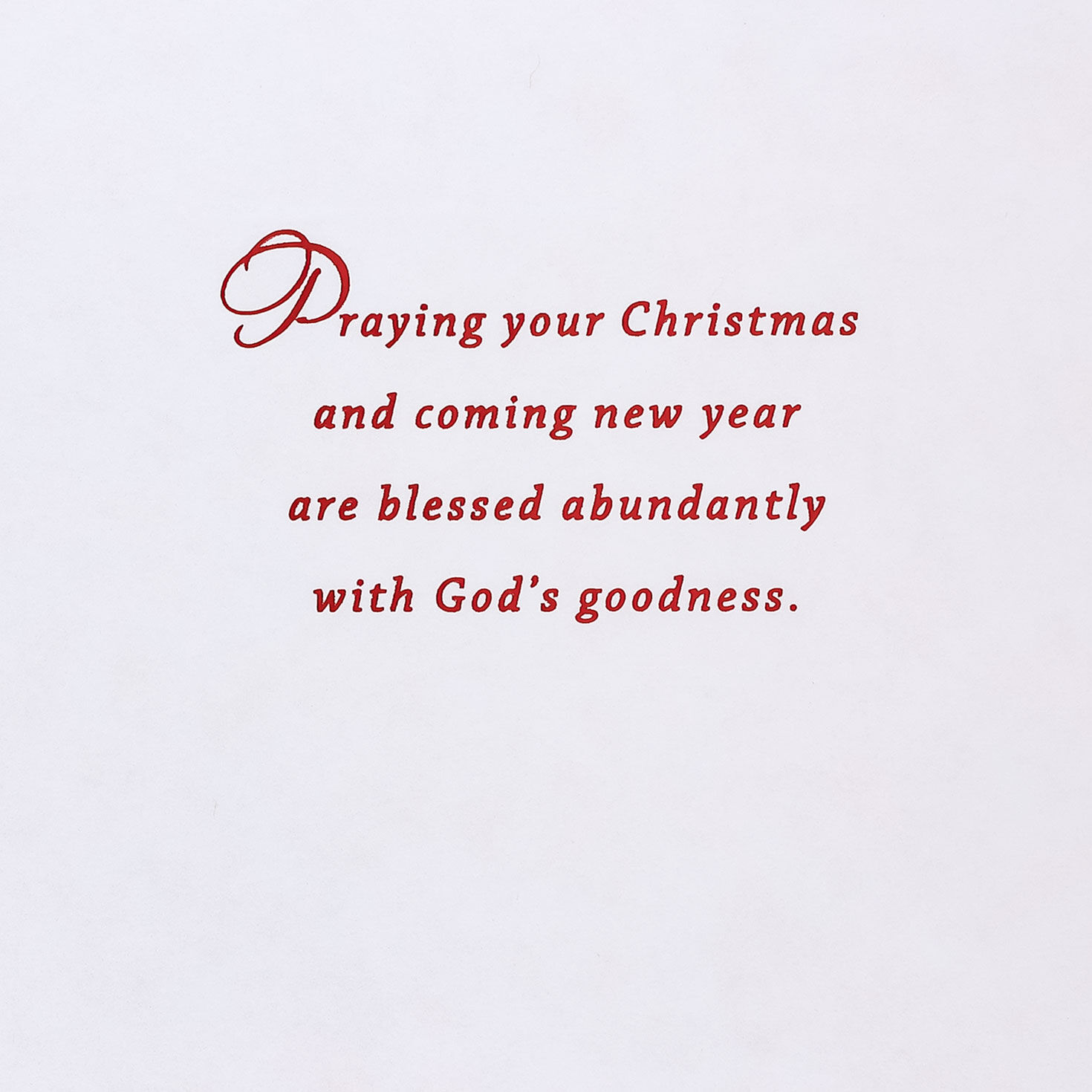 Kinkade Cottage Pastor and Wife Christmas Card Sentiment image number 3