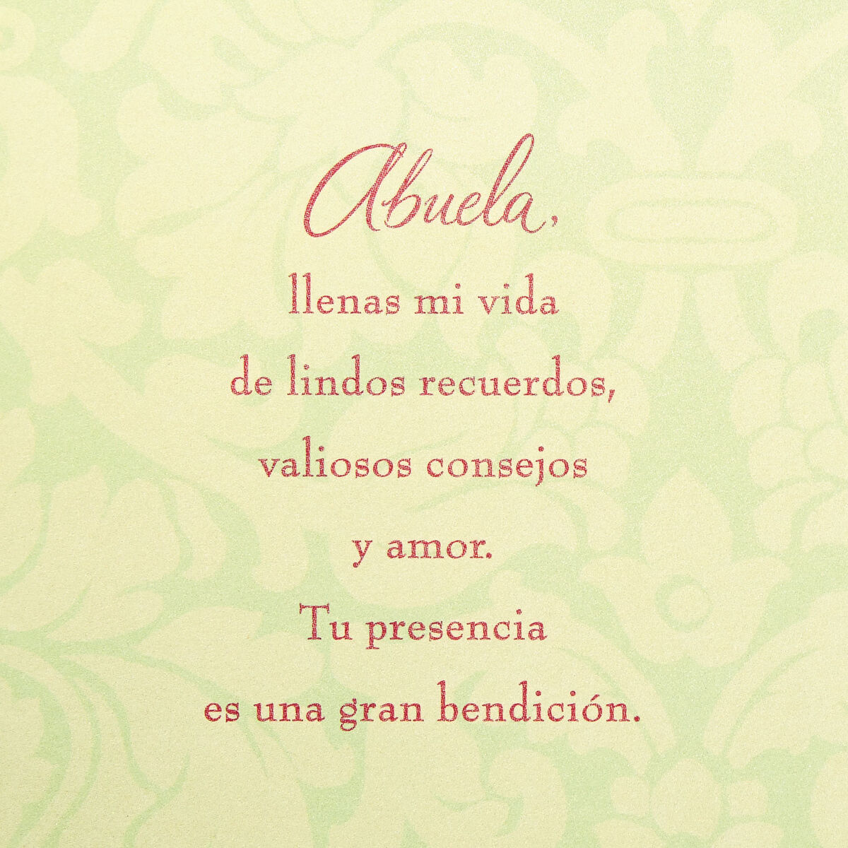 Your Beautiful Heart SpanishLanguage Birthday Card for Grandma Greeting Cards Hallmark