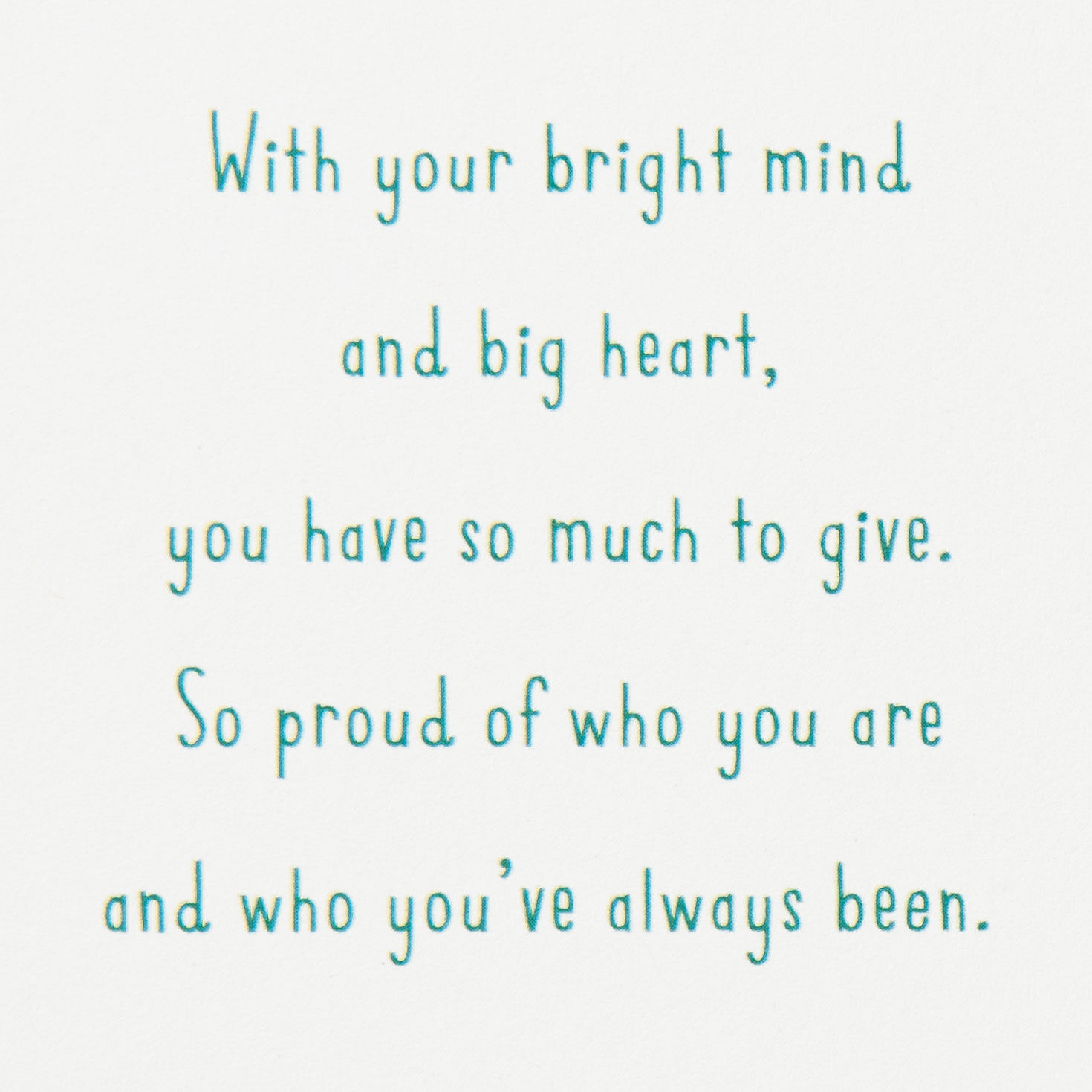 Proud of You Now and Always Christmas Card for Son, , large image number 2