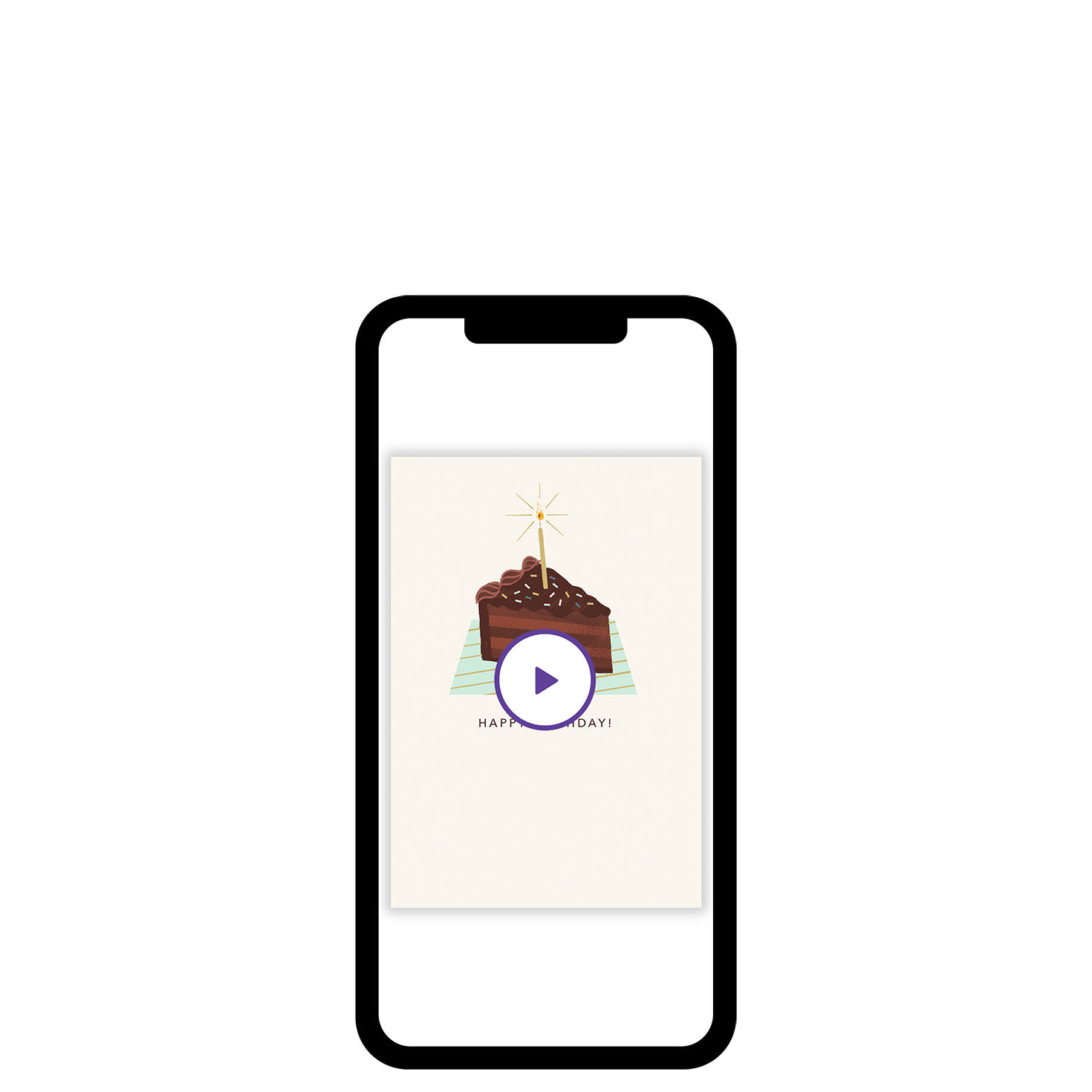 Slice of Happy Birthday eCard, , large image number 2