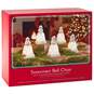 Snowmen Bell Choir Musical Decorations With Light, Set of 5, , large image number 3