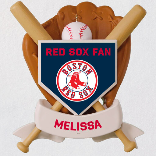 MLB Baseball Personalized Ornament, Red Sox™, 