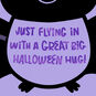 Purple and Black Bat Halloween Card for Grandson, , large image number 2