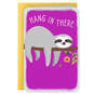 3.25" Mini Hang in There Sloth Blank Card, , large image number 2
