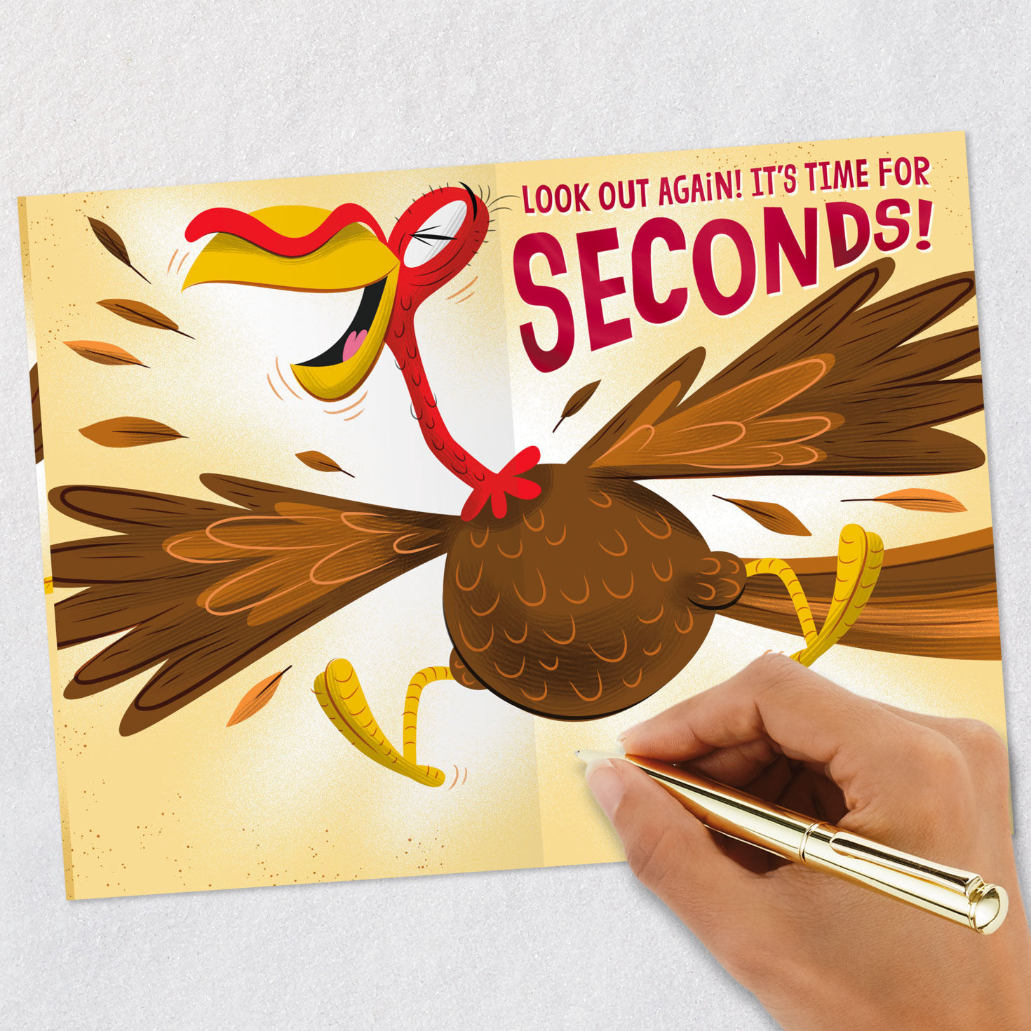 Time for a Big Hug! Thanksgiving Card for only USD 3.99 | Hallmark