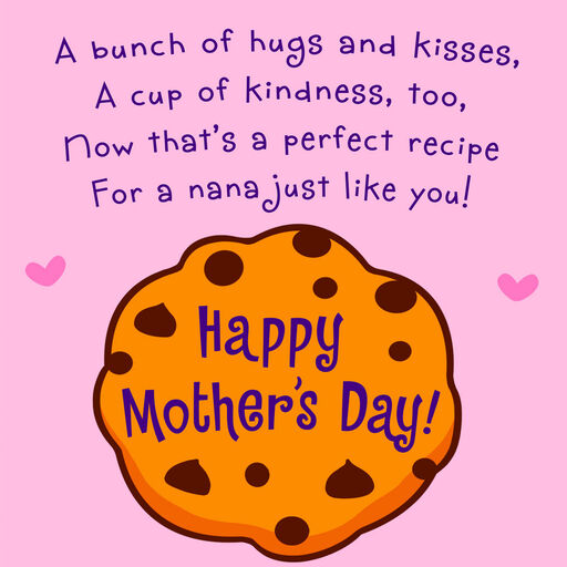 Recipe for a Perfect Nana Mother's Day Card, 