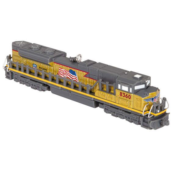 Lionel® Trains Union Pacific Legacy SD70ACE Metallic Gold Metal Ornament, , large image number 1