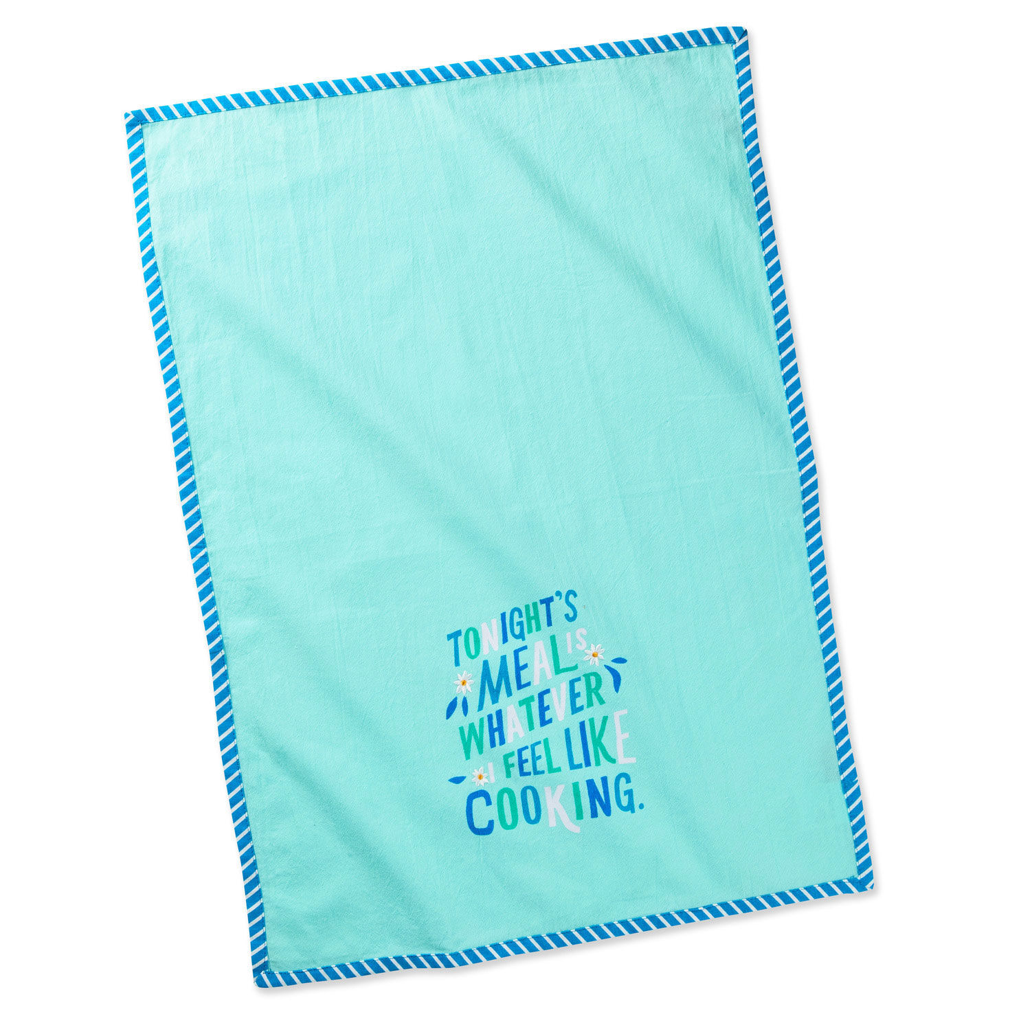 Tonight's Meal Funny Kitchen Towel front flat image number 2