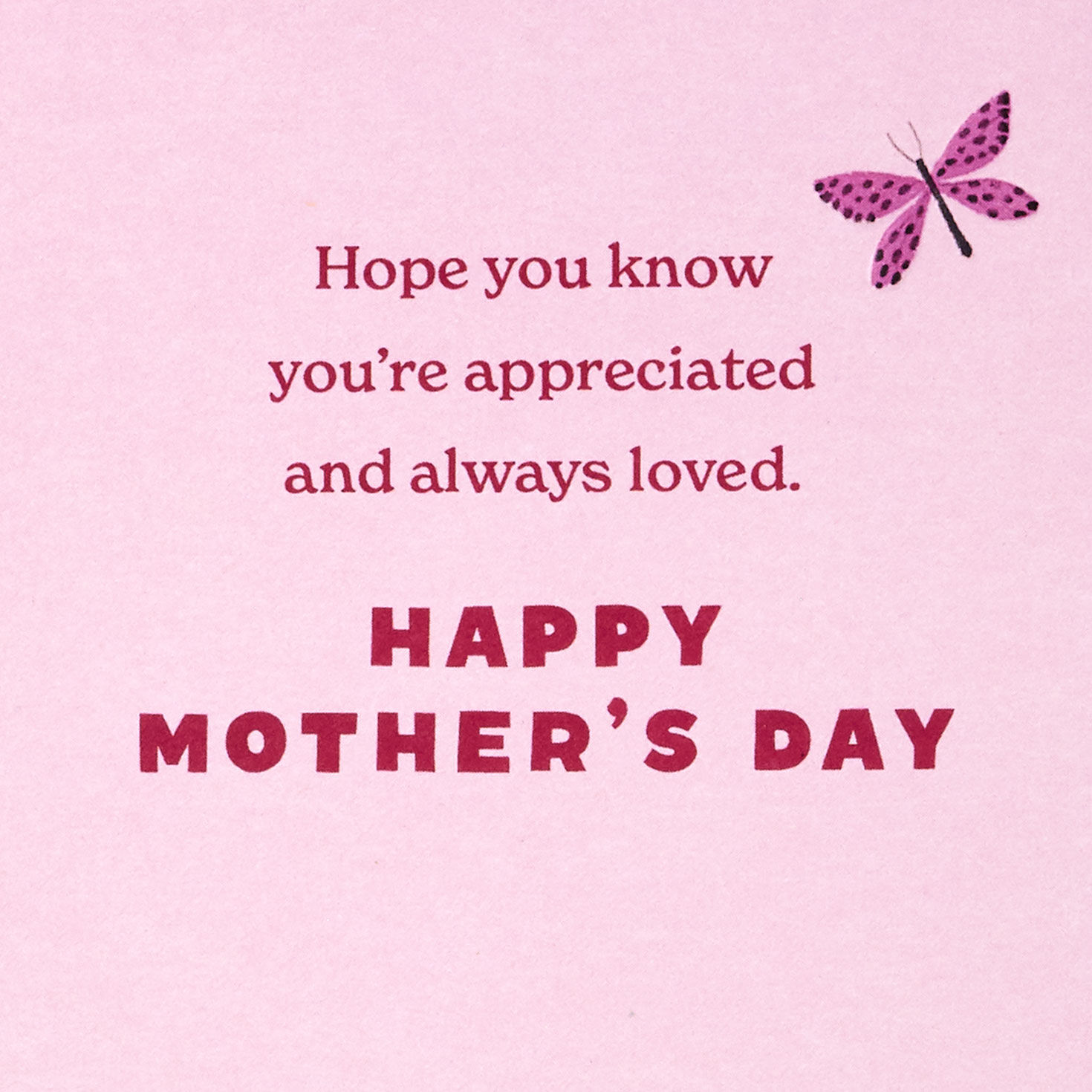 Butterfly and Flowers Nana Mother's Day Card  image number 3