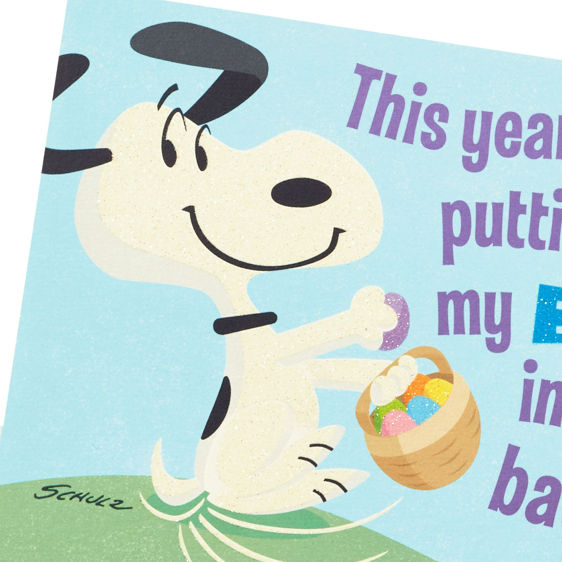 Peanuts® Snoopy Easter Card With Popup Eggs Greeting Cards Hallmark
