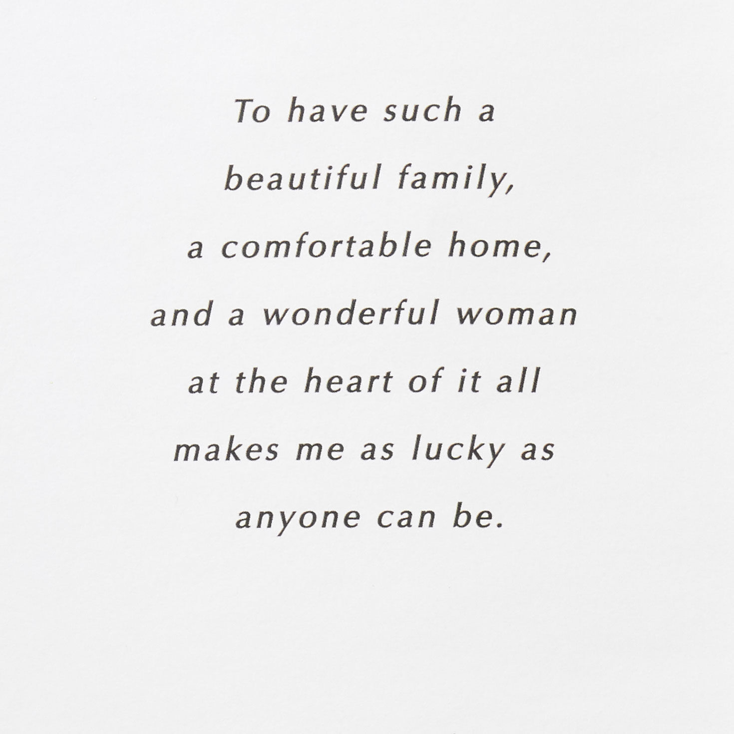 Elegant Pink Flowers Mother's Day Card for Wife sentiment image number 2