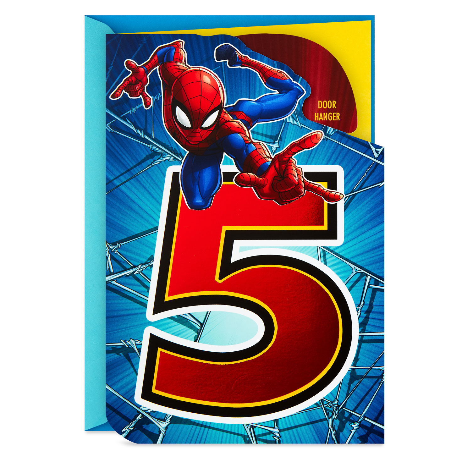 Hallmark Marvel Spider-Man Birthday Card W/Envelope The Plays Music NEW 