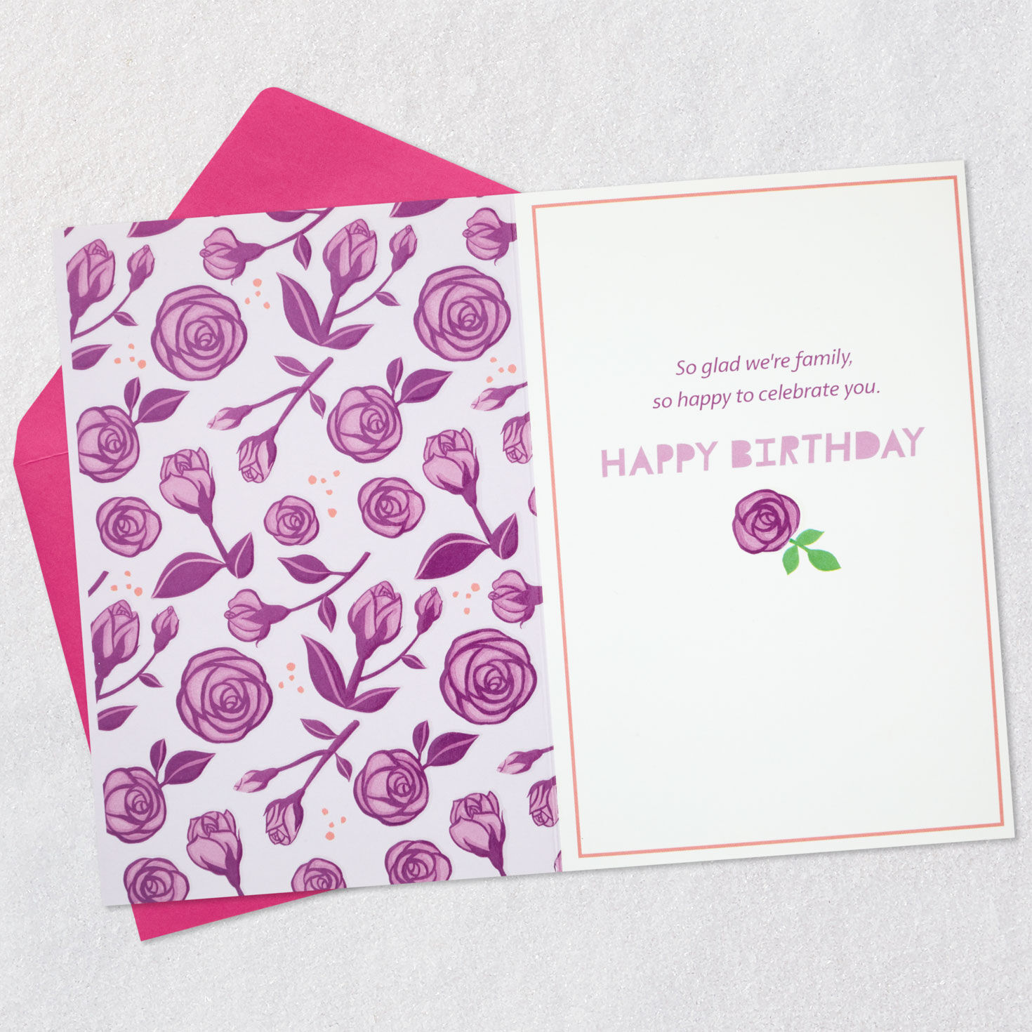 So Glad We're Family Birthday Card for only USD 3.99 | Hallmark