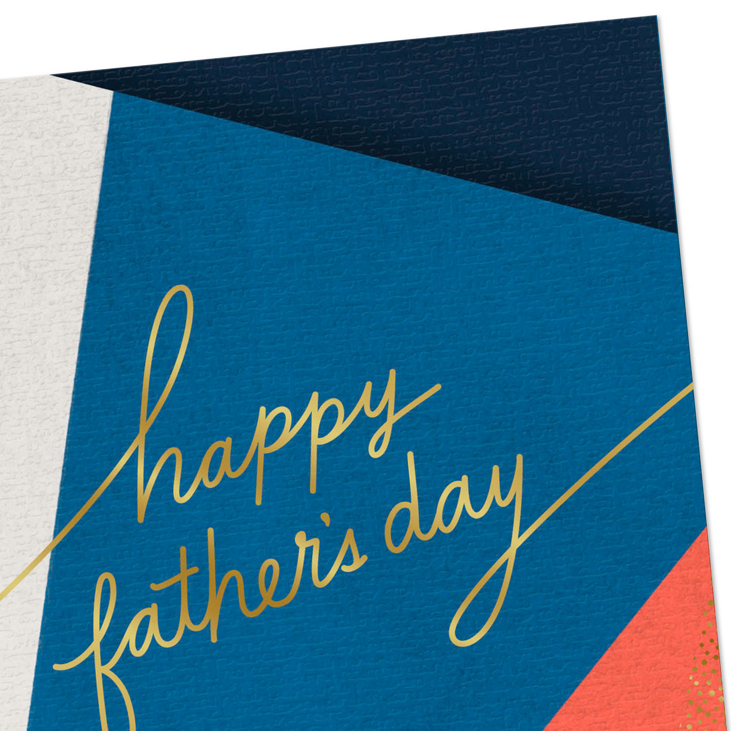 Abstract Color Rays Father's Day Card Card Cover Detail image number 4