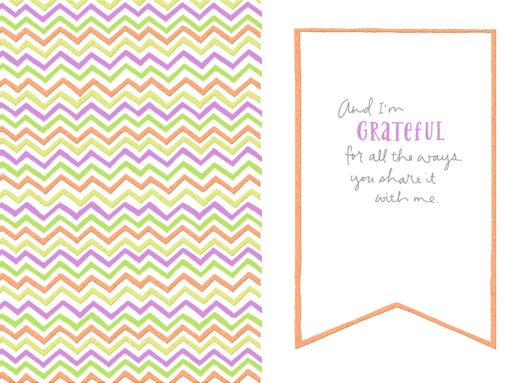 Chevron Cross Easter Card