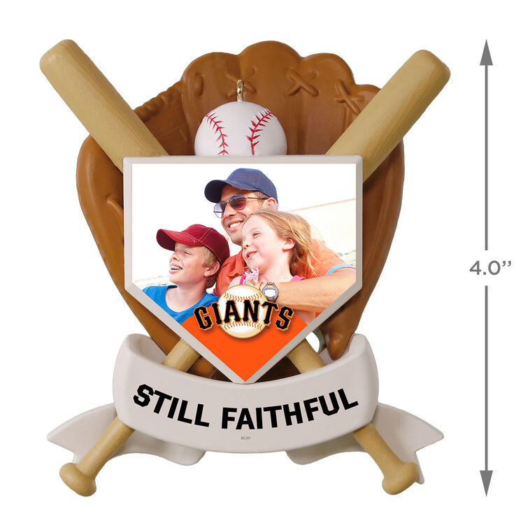 MLB San Francisco Giants™ Baseball Personalized Ornament, Custom Photo and Text, , large image number 4