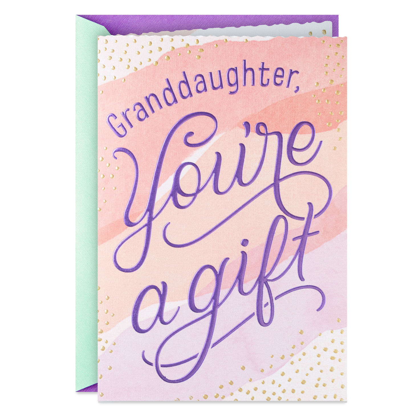 You're a Wonderful Gift Birthday Card for Granddaughter