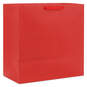 15" Red Extra-Deep Gift Bag, Red, large image number 6