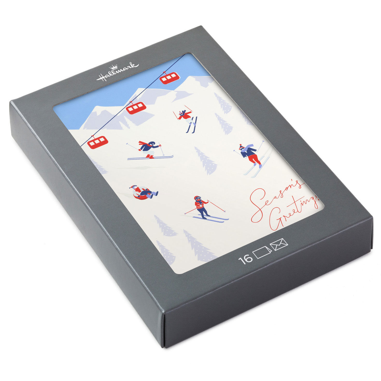 Alpine Ski Slopes Boxed Christmas Cards, Pack of 16 for only USD 9.99 | Hallmark
