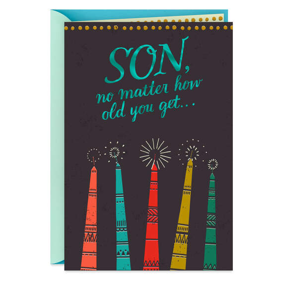 You Make Me Smile Birthday Card for Son