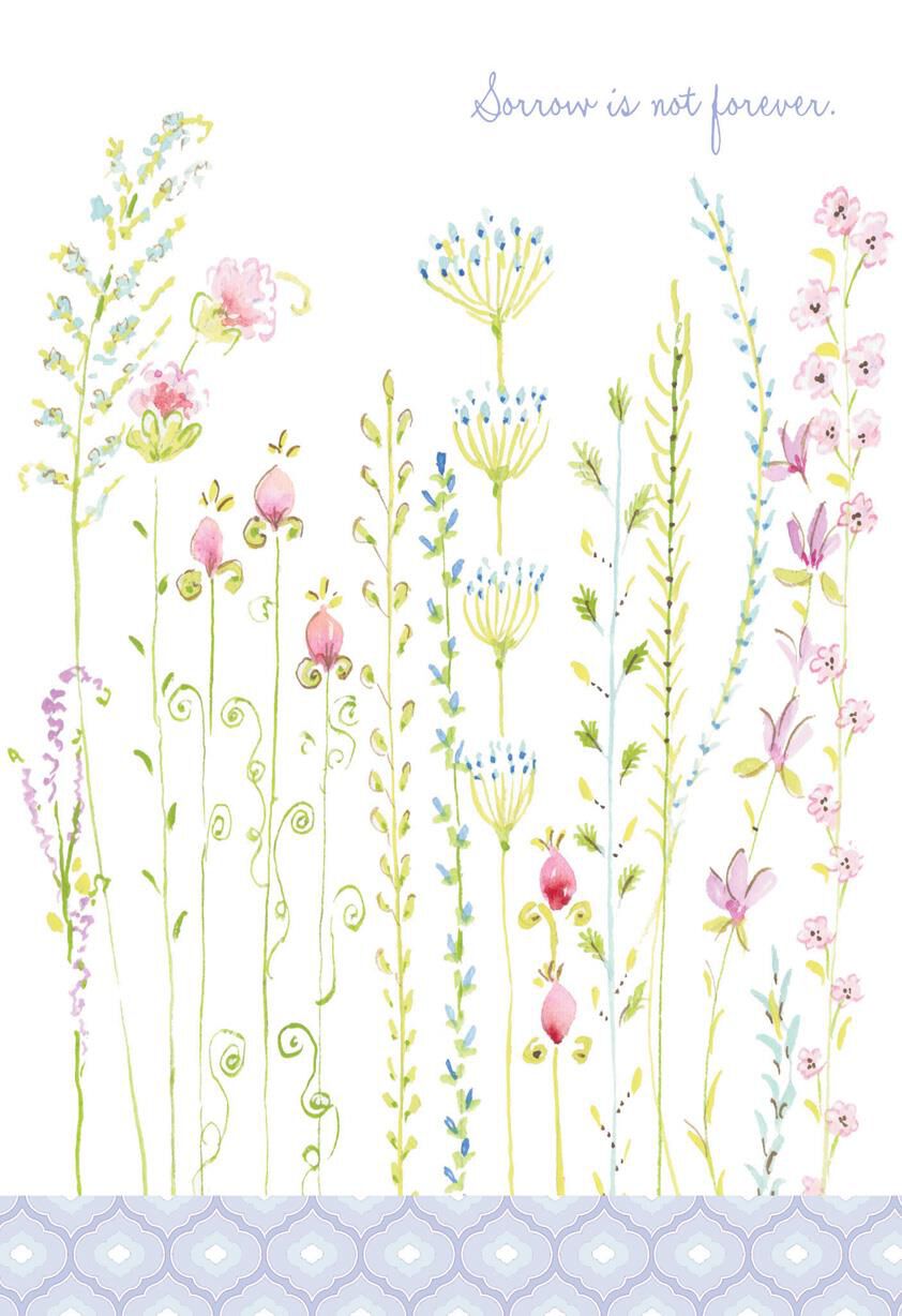 Dena Designs Love Is Forever Flower Meadow Sympathy Card