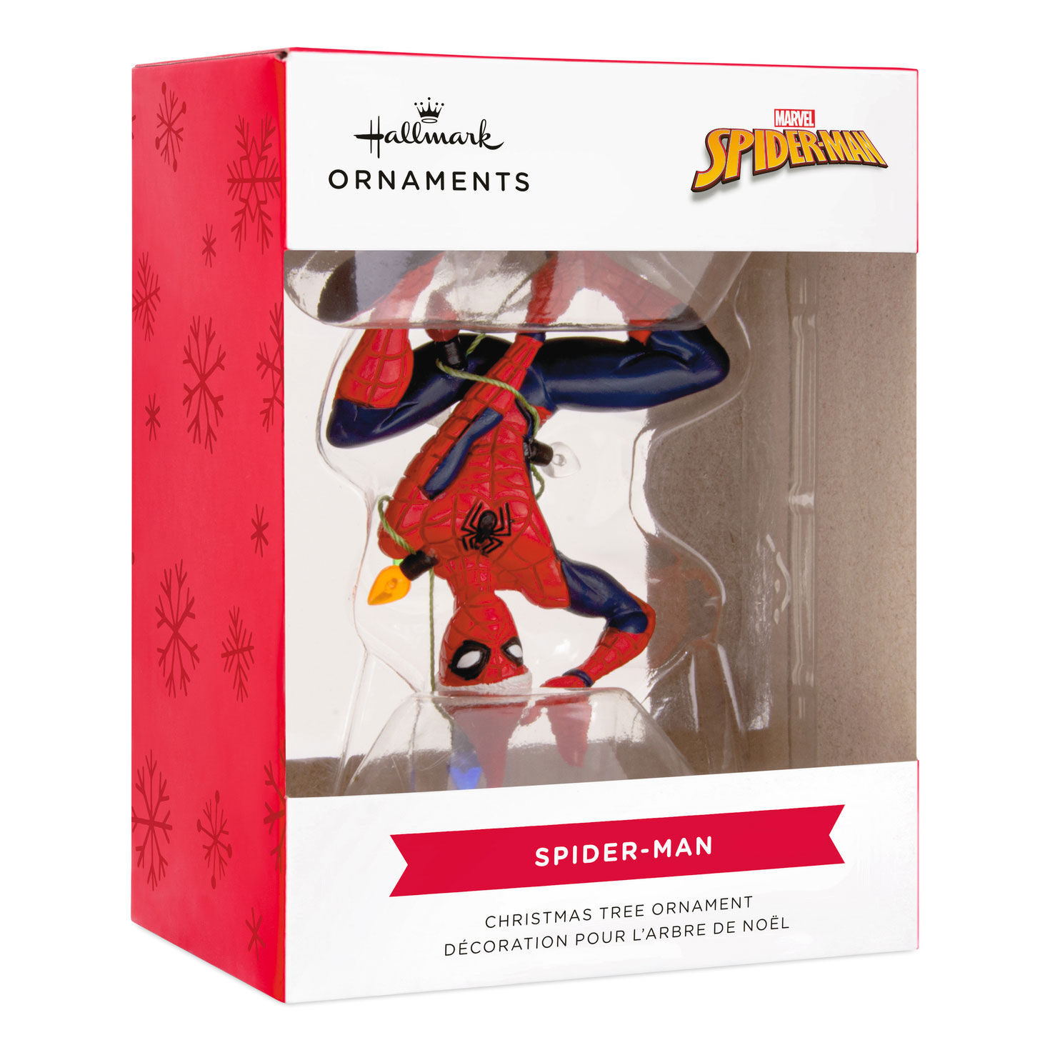 Marvel Spider-Man Hanging From Lights Hallmark Ornament for only USD 11.49 | Hallmark
