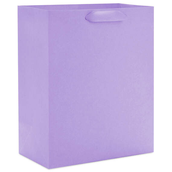 9.6" Lavender Medium Gift Bag, Lavender, large image number 1