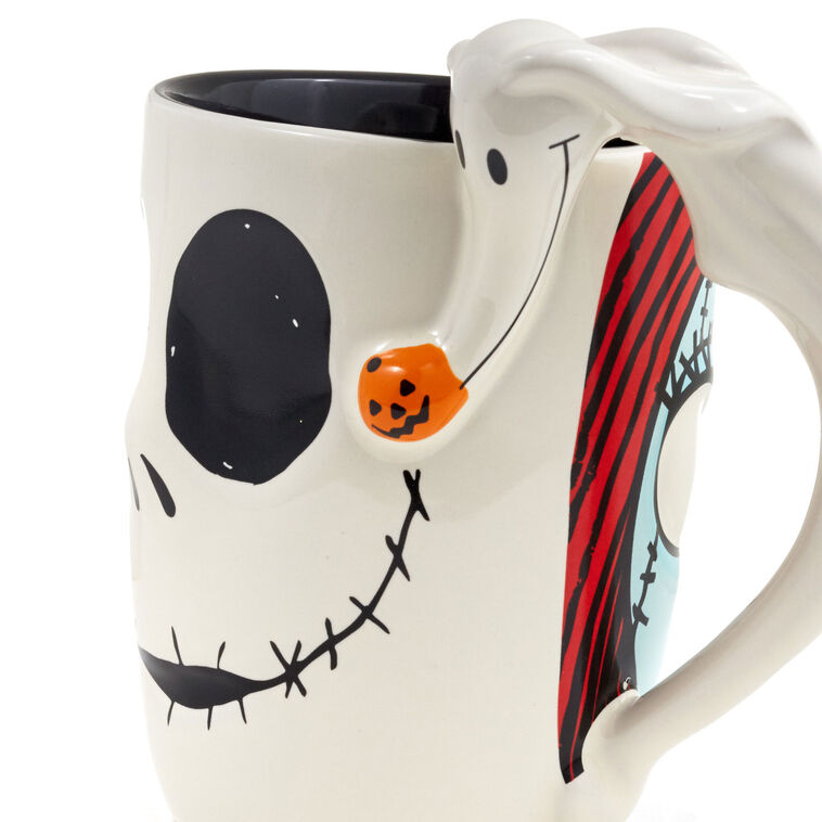 ABYSTYLE THE NIGHTMARE BEFORE CHRISTMAS JACK SKELLINGTON 3D MUG GLO In The Dark Tazza 3665361138648 ABYSTYLE THE NIGHTMARE BEFORE CHRISTMAS JACK SKELLINGTON 3D MUG GLO In The Dark Tazza 3665361138648