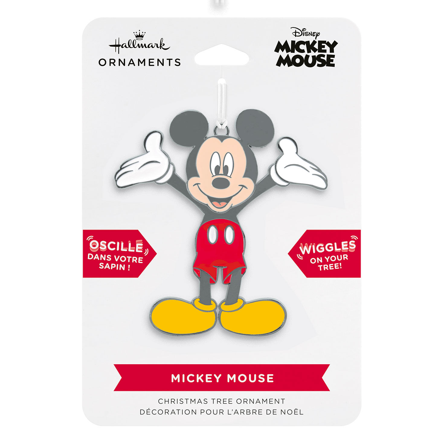 Disney Mickey Mouse Moving Metal Hallmark Ornament for only USD 8.49 | Hallmark
