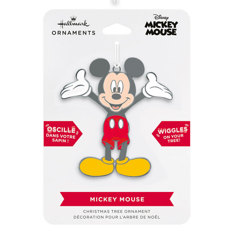 Disney Mickey Mouse Moving Metal Hallmark Ornament, , large image number 4