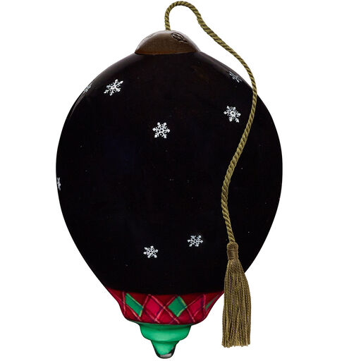 Ne'Qwa Art We Woof You a Merry Christmas Tree Ornament, 