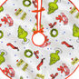 Grinch Christmas Tree Skirt closeup detail image number 5