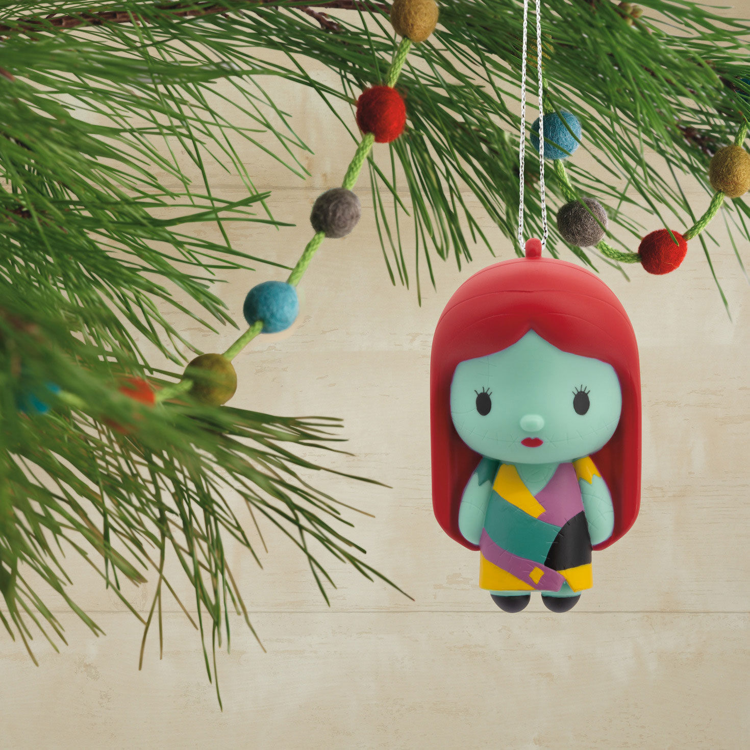 Disney Tim Burton's The Nightmare Before Christmas Sally Shatterproof Hallmark Ornament, , large image number 2